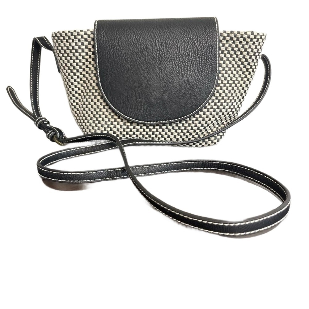 Universal Thread NWOT Black and White Checkered Crossbody Bag